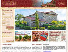 Tablet Screenshot of cuendet.fr