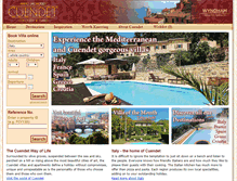 Tablet Screenshot of cuendet.com